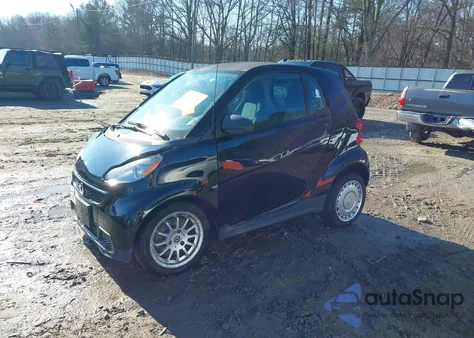 2015 Smart Fortwo Pure from USA, damaged, VIN WMEEJ3BAXFK801592
